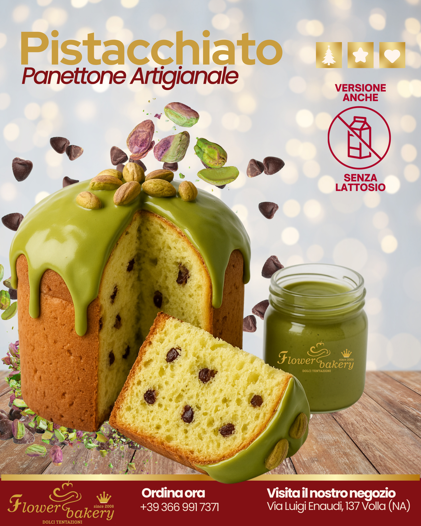 Panettone pistacchiotto